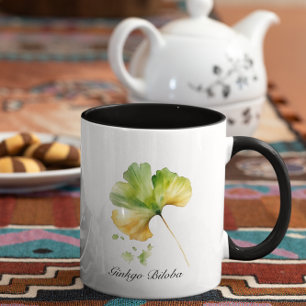 Anpassadet Ginkgo Biloba Mugg
