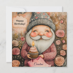 Anpassadet Gnome Birthday Design