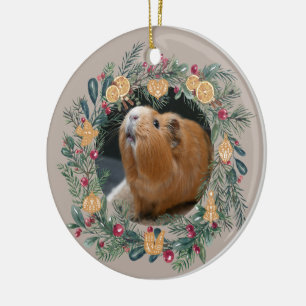 Anpassadet Gris Julgransprydnad Keramik