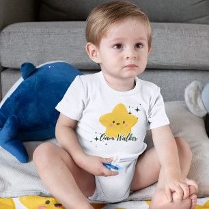 Anpassadet gult Playful Star  T Shirt