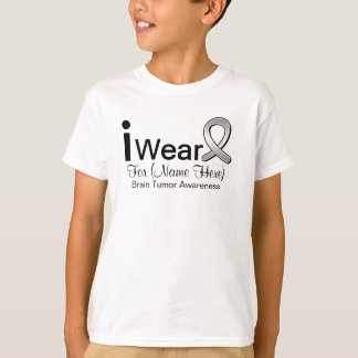 Anpassadet ha på sig jag bandet för hjärntumoren t-shirt