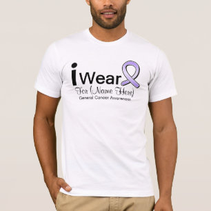 Anpassadet ha på sig jag det allmänna cancerband tee shirt