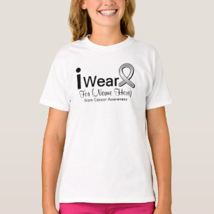 Anpassadet ha på sig jag hjärncancerbandet tee