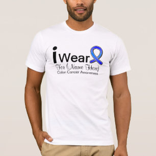 Anpassadet ha på sig jag koloncancerbandet tee