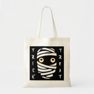 Anpassadet Halloween Loot Bag Mummy Tote Bag Tygkasse
