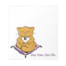 ANPASSADET hämtar din Zen på Cute Kattunge