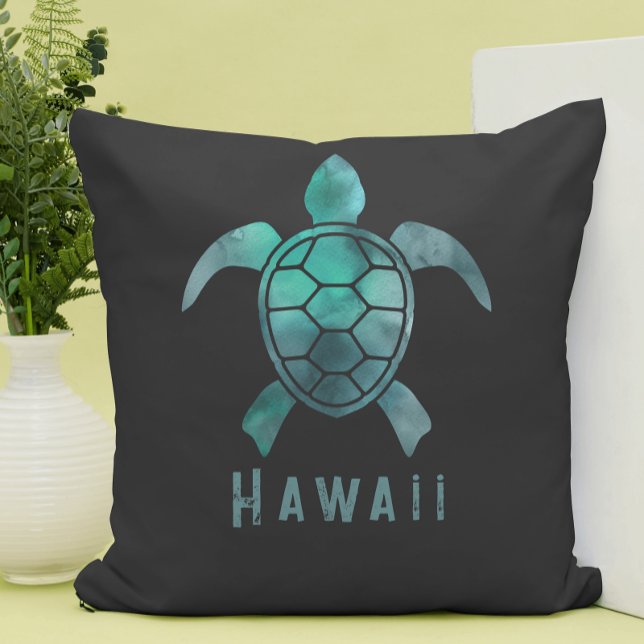 Anpassadet Hawaiian Sea Turtle Kudde (Skapare uppladdad)