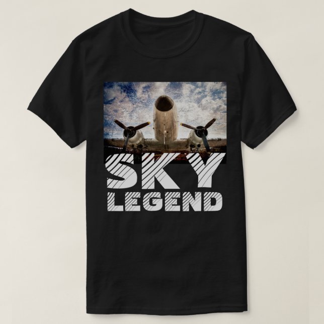 Anpassadet himlar Legend T Shirt (Design framsida)