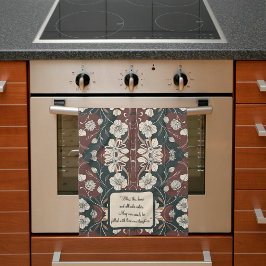 Anpassadet Hösten - inga Blommar Kökshandduk