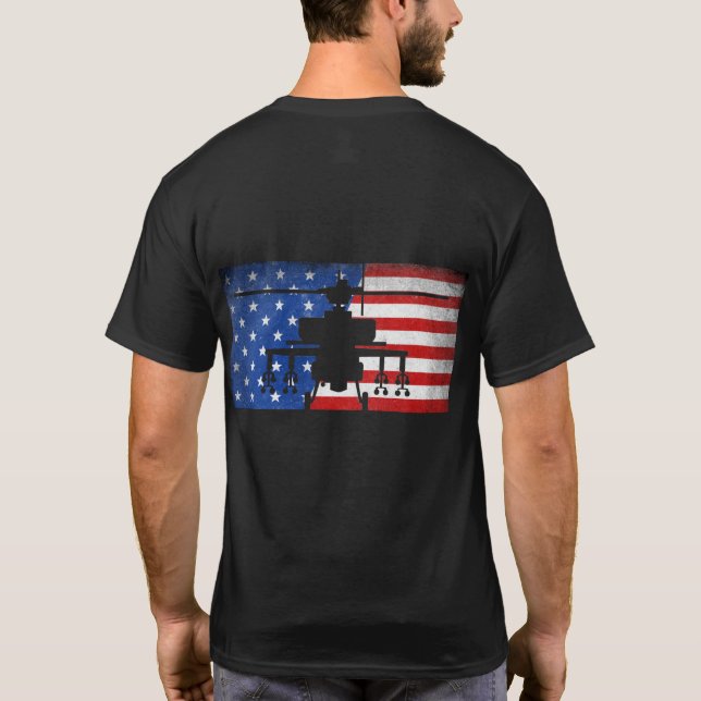 Anpassadet "HUVUDLEAGUE CAS" T Shirt (Baksida)