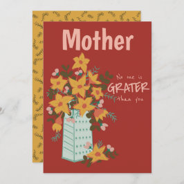 Anpassadet "Ingen är större" - gratulationskort Julkort