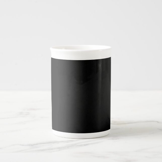 Anpassadet Insanely Black (Darkest Black) Benporslin Mugg (Framsidan)
