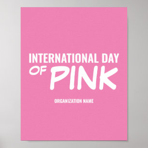 Anpassadet Internationell Rosans dag Poster