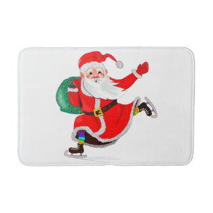 Anpassadet Jul Claus Gift Bath Mat Badrumsmatta