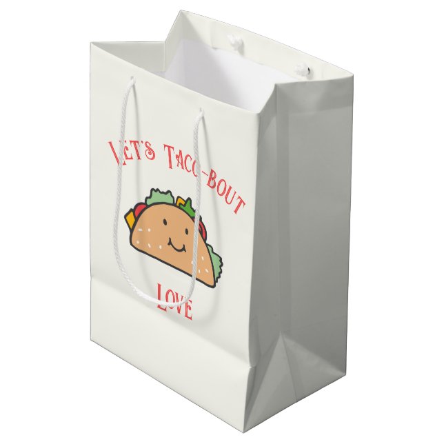Anpassadet Låt oss Taco-bout Kärlek (Framsidan Vinklad)