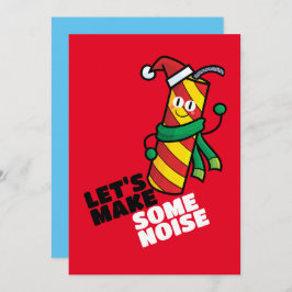 Anpassadet Låt oss till lite brus Inbjudningar