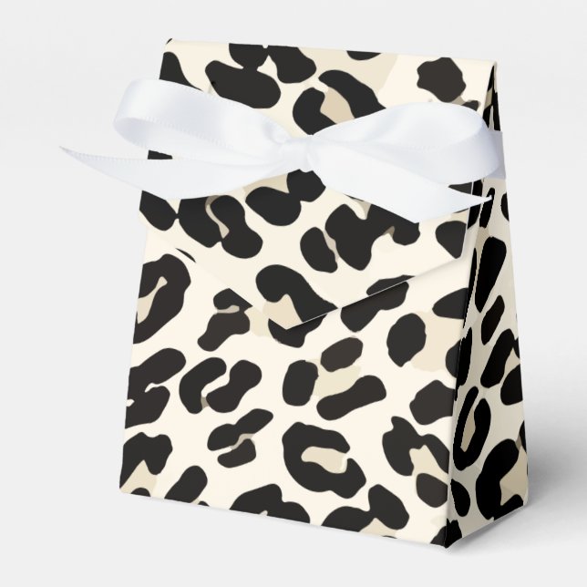 Anpassadet Leopard Skriv ut favoritruta Presentaskar (Framsidan Sidan)