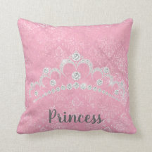 ANPASSADET LITEN PRINCESS PILLOW ROSA