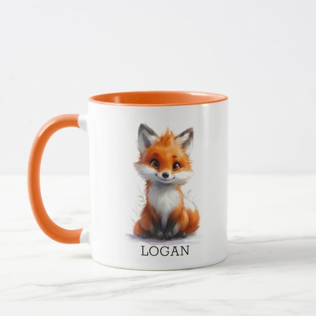 Anpassadet 'Logan' Fox Mugg (Vänster)