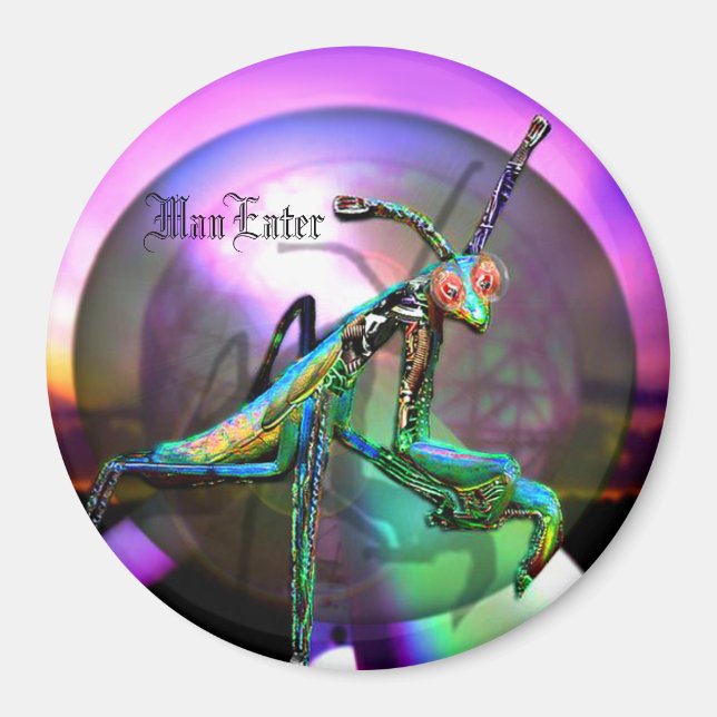 Anpassadet ManEater Magnet (Framsidan)