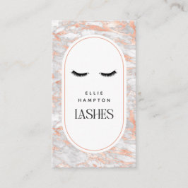  Anpassadet Marble Arch Lash Beauty Visitkort