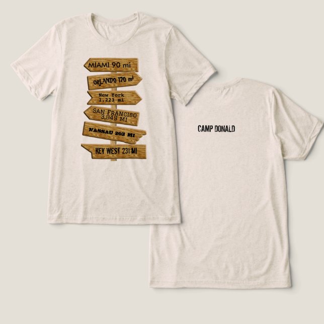 Anpassadet "MASH" stil har förbättrats T Shirt (Design fram och bak)