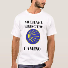 Anpassadet Michael Hiking the Camino T Shirt