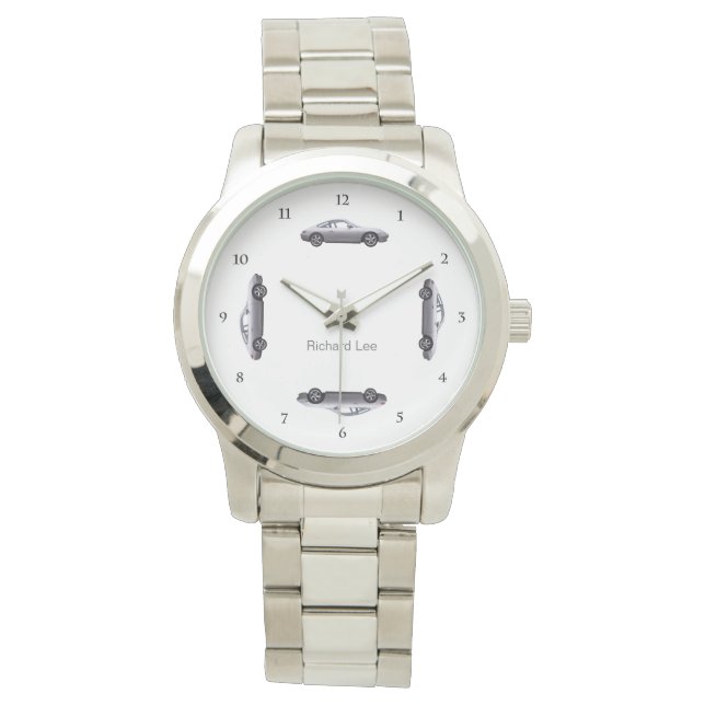 Anpassadet Min sportbil har namnet Armbandsur (Framsida)