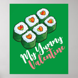 Anpassadet "My Yummy Valentine" Poster