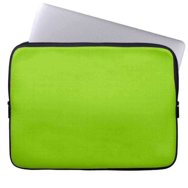 Anpassadet Naughty Grönt Laptop Fodral (Framsidan)