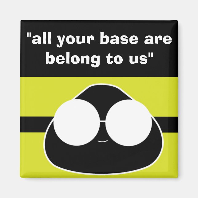 Anpassadet NERD Magnet! Magnet (Framsidan)