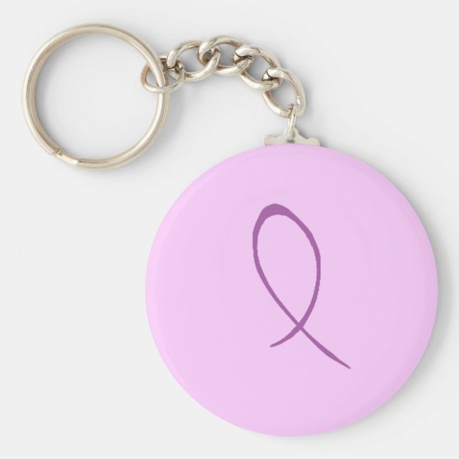 Anpassadet Nyckelkedja för medvetandegörande om ep Nyckelring (Framsidan)