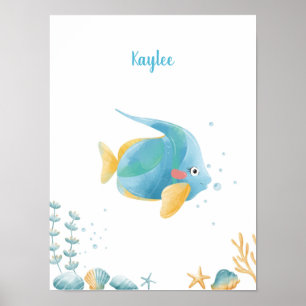 Anpassadet Ocean Dreams Discovery Fish Poster