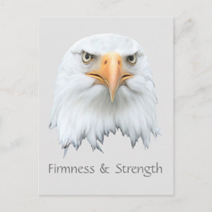 anpassadet örn Firmness & Strength Vykort