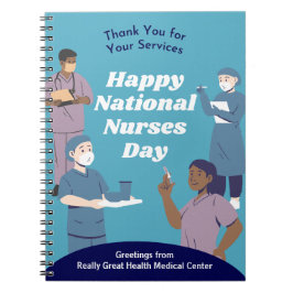 Anpassadet på sjuksköterskans nationaldag anteckningsbok