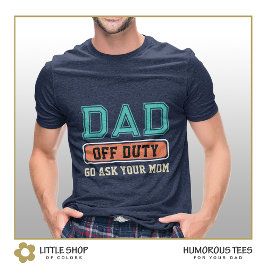 Anpassadet pappa av tullvarsitet Stil T Shirt