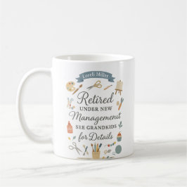 Anpassadet pension Typography Arts & Crafts Kaffemugg