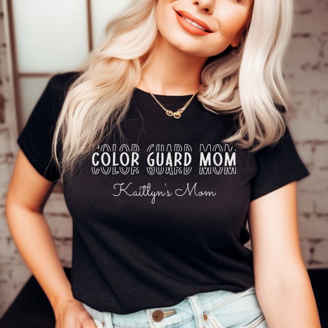 Anpassadet PercusMarching Band Mamma T Shirt (Percussion Marching Band Mom Customizable T-Shirt
)