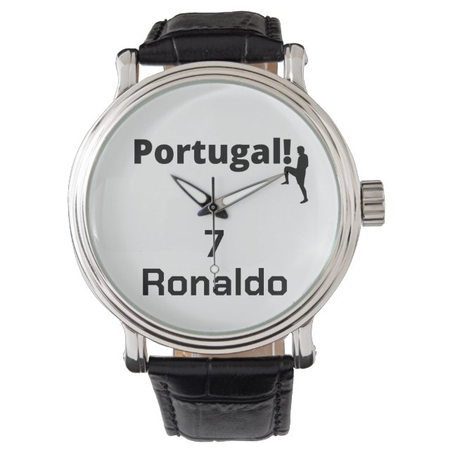 Anpassadet Portugisiska fotbollsspelare Armbandsur (Framsida)
