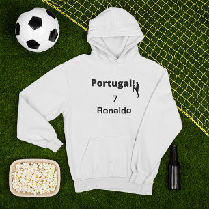 Anpassadet Portugisiska fotbollsspelare Hoodie