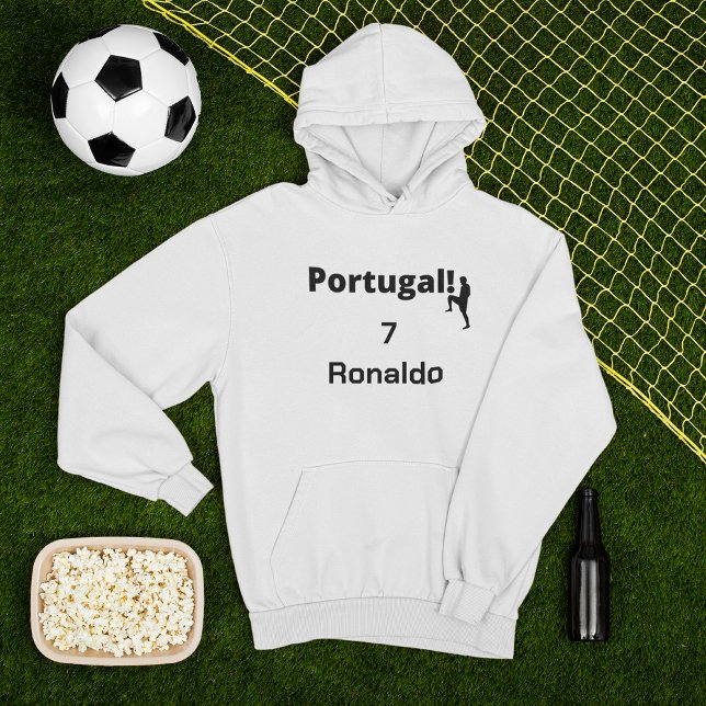 Anpassadet Portugisiska fotbollsspelare Hoodie (Skapare uppladdad)