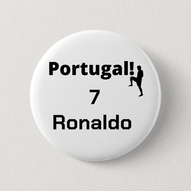 Anpassadet Portugisiska fotbollsspelare Knapp (Framsida)