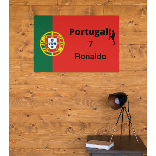 Anpassadet Portugisiska fotbollsspelare Poster