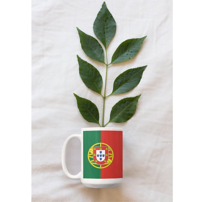 Anpassadet Portugisiska fotbollsspelare Två-Tonad Mugg (Skapare uppladdad)