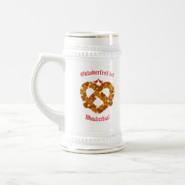 Anpassadet Pretzel Heart Oktoberfest Sejdel