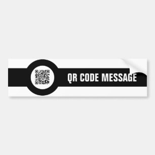 anpassadet QR kodifierar magstripe Bildekal