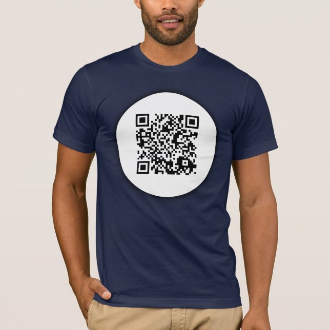 anpassadet QR kodifierar Tröja (Framsida)