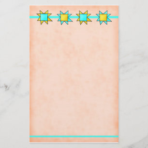 Anpassadet Quilt Älskare Hund Stationery Brevpapper