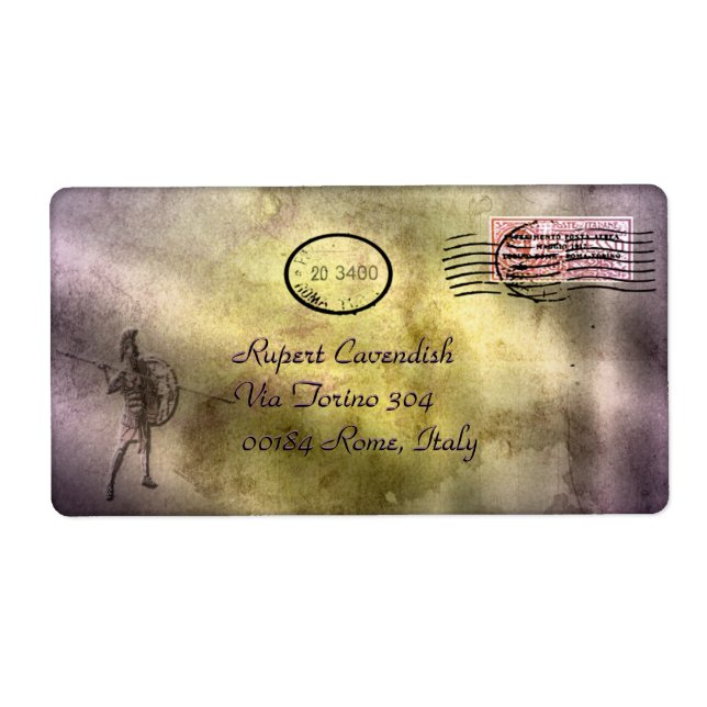 Anpassadet Romera Verbicaro Fraktsedel (Framsidan)