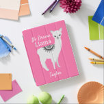 anpassadet "Rosa No Drama Llama" iPad Skydd<br><div class="desc">Bär en aning av modern charm och lekfull design med vårt "Rosa No Drama Llama"-Anpassade iPad Case. I fodral utstrålar man en contemporary vibe med dess livfulla bakgrund i rosan, kompletterad med det roliga och ljusa citatet "NO drama Llama". Det här iPad-fallet är en kombination av roligt och funktionalitet. Det...</div>